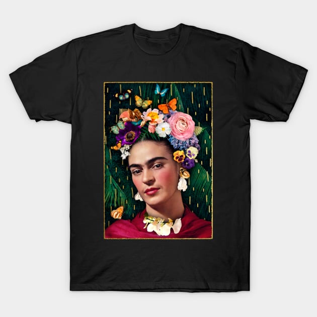 frida kahlo: everything flies – icons series T-Shirt by jennyariane